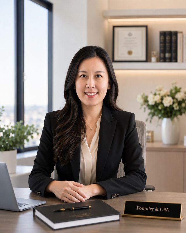 Jenny Gao, CPA, EA——B&G美国财税创始人,佛罗里达州注册会计师(CPA)、IRS Enrolled Agent